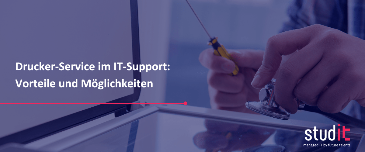 Beitragsbild Drucker-Service im IT-Support Vorteile und Möglichkeiten